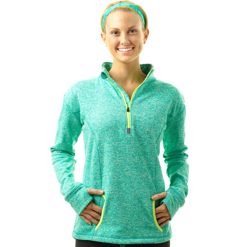 j. america 8617 LADIES COSMIC FLEECE 1/4 ZIP