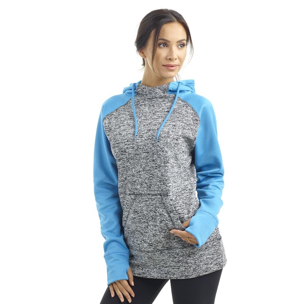 j. america 8618 LDS CLRBLK COSMIC HOOD