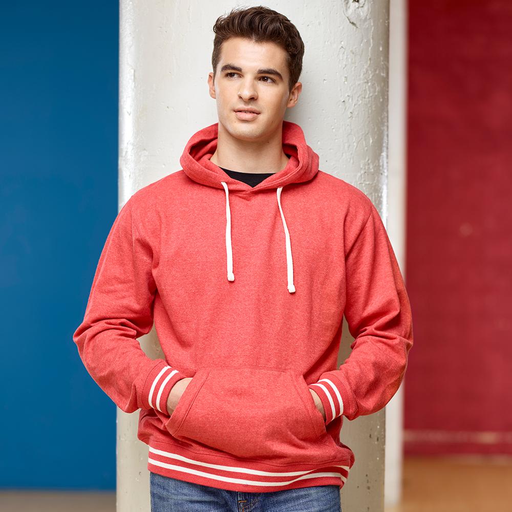 j. america 8649 RELAY FLEECE HOOD