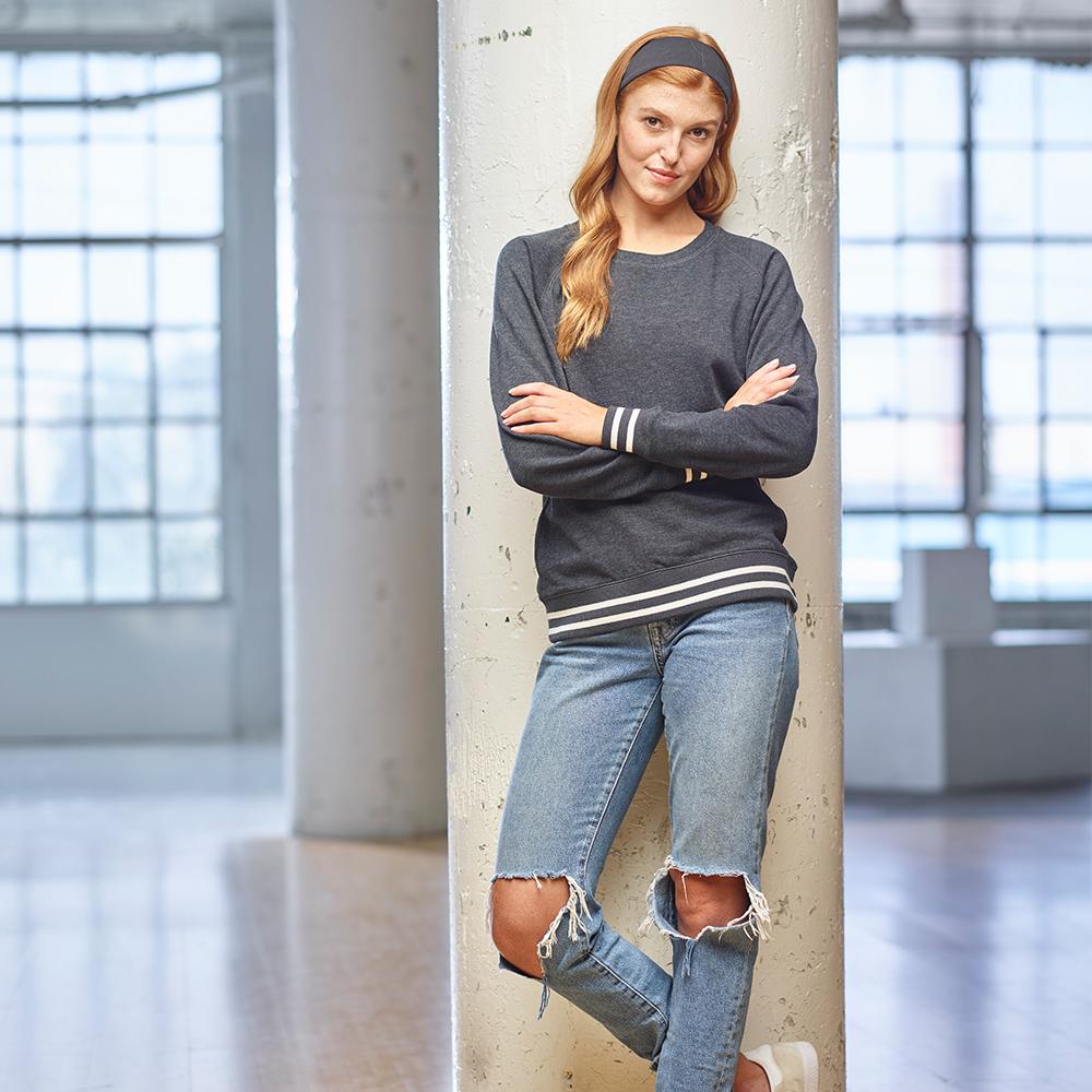 j. america 8652 LADIES RELAY CREW