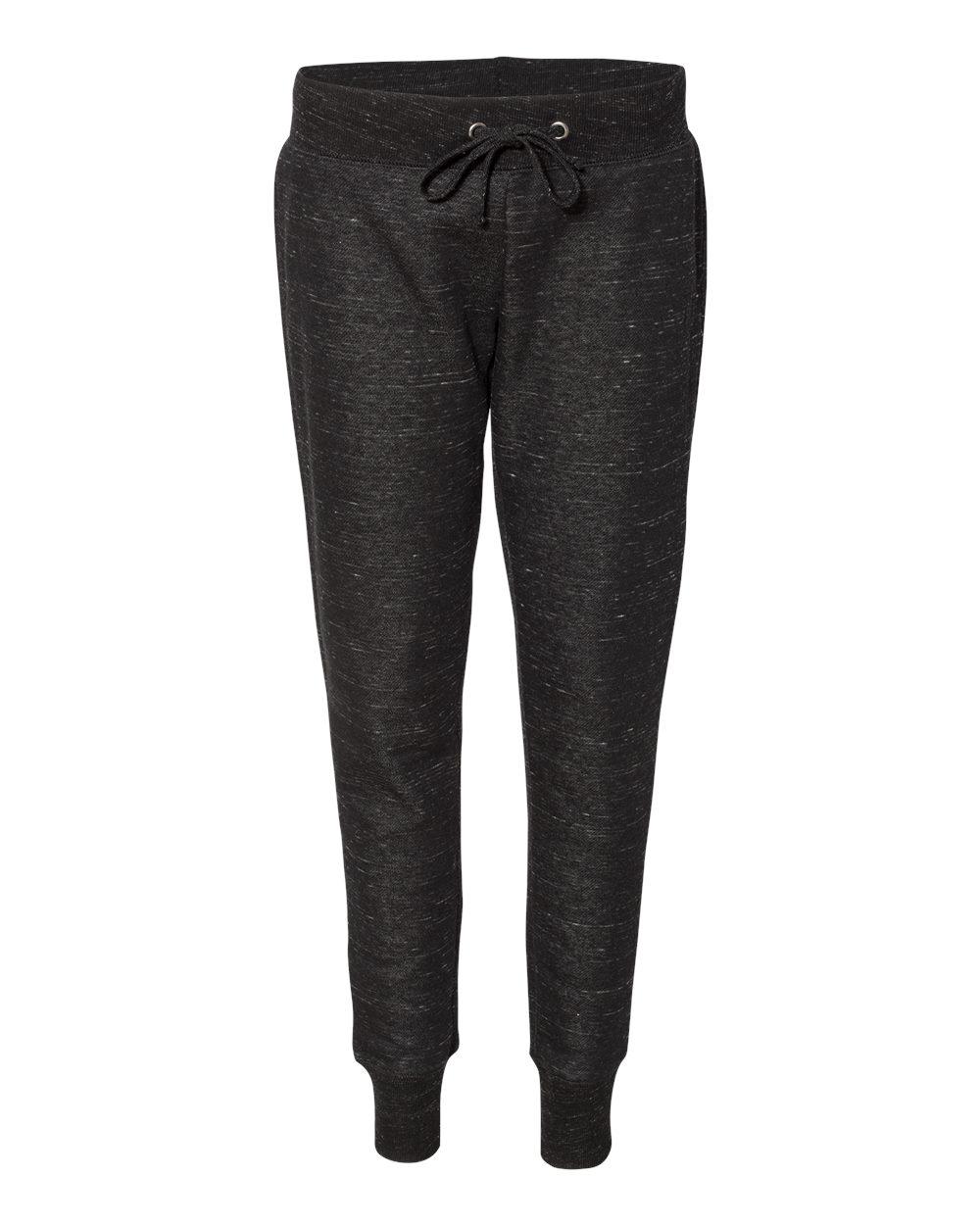 J. America 8675 LADIES MELANGE FLC JOGGER PANT