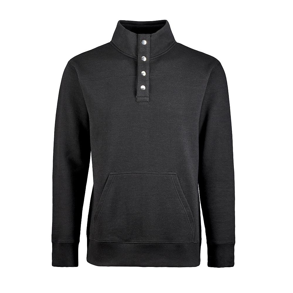 J. America 8708 RIPPLE FLEECE SNAP PULLOVER