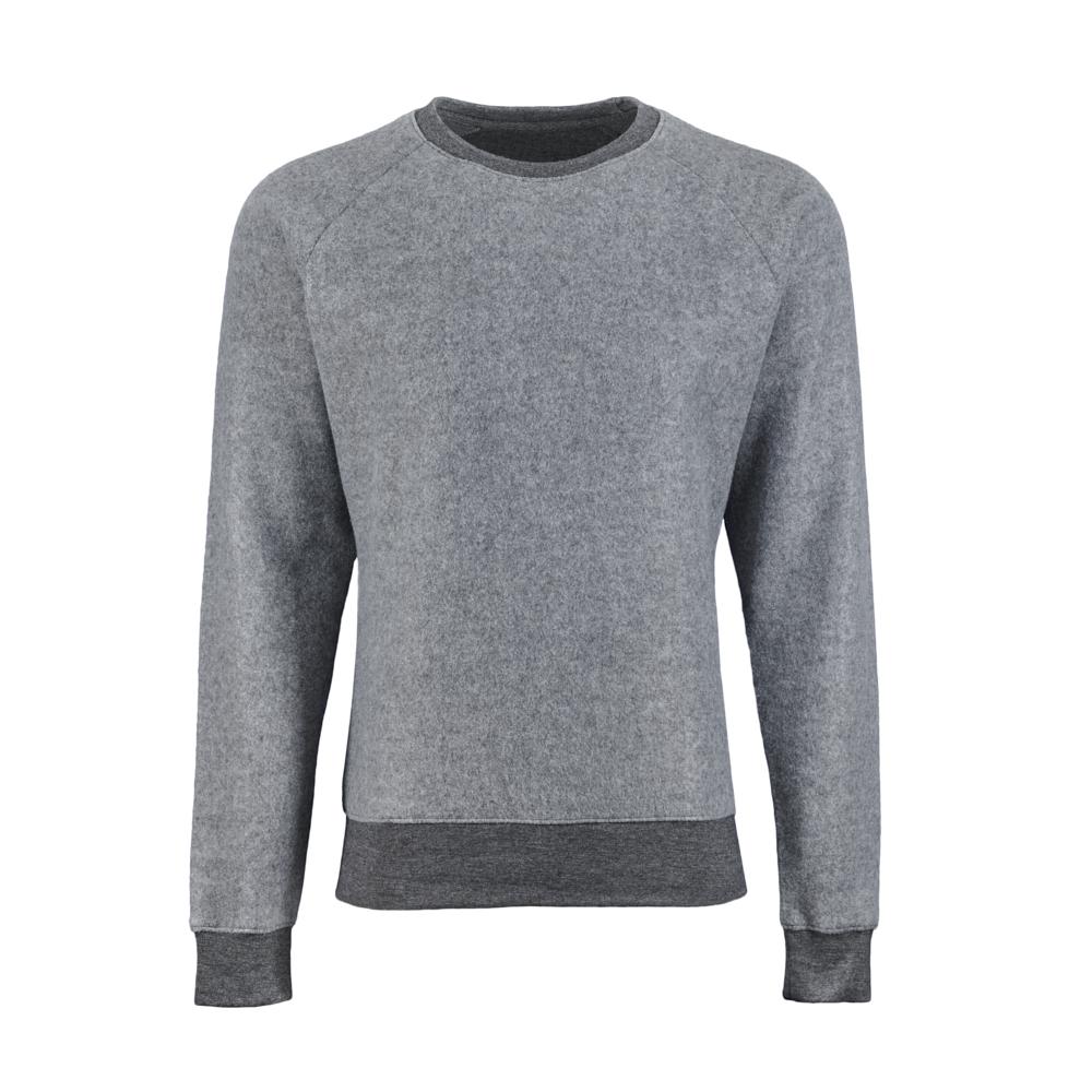 J. America 8710 FLIP SIDE FLEECE CREW