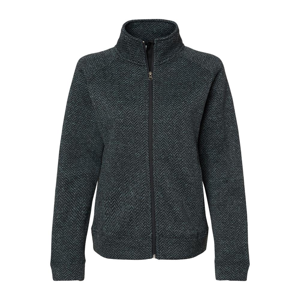 J. America 8716 LADIES TRAVERSE FULL ZIP