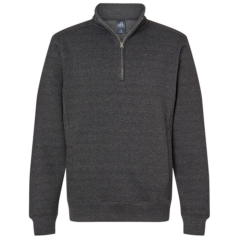 J. America 8717 HEAVYWEIGHT FLEECE 1/4 ZIP