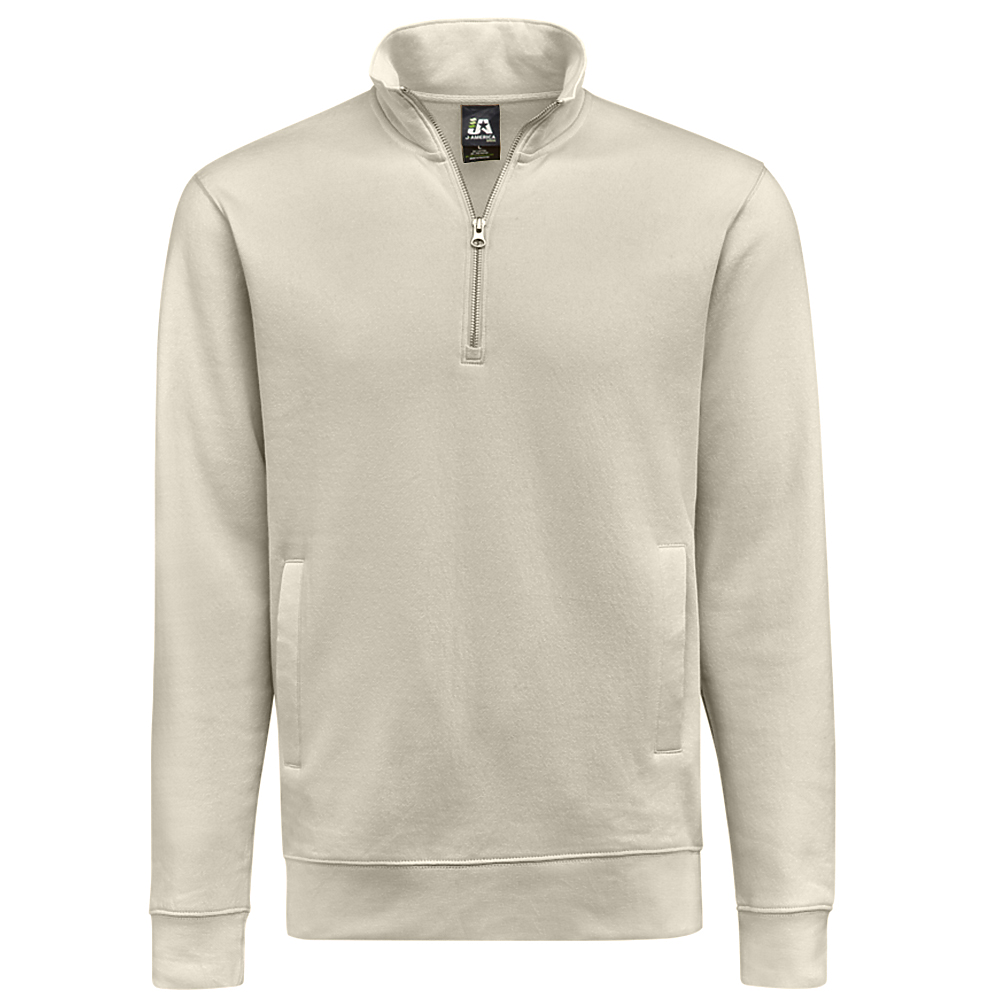 J. America 8722 BTB FLEECE 1/4 ZIP