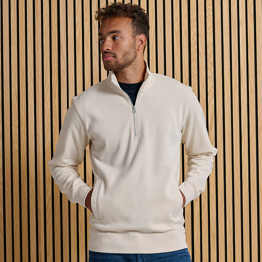 j. america 8722 BTB FLEECE 1/4 ZIP