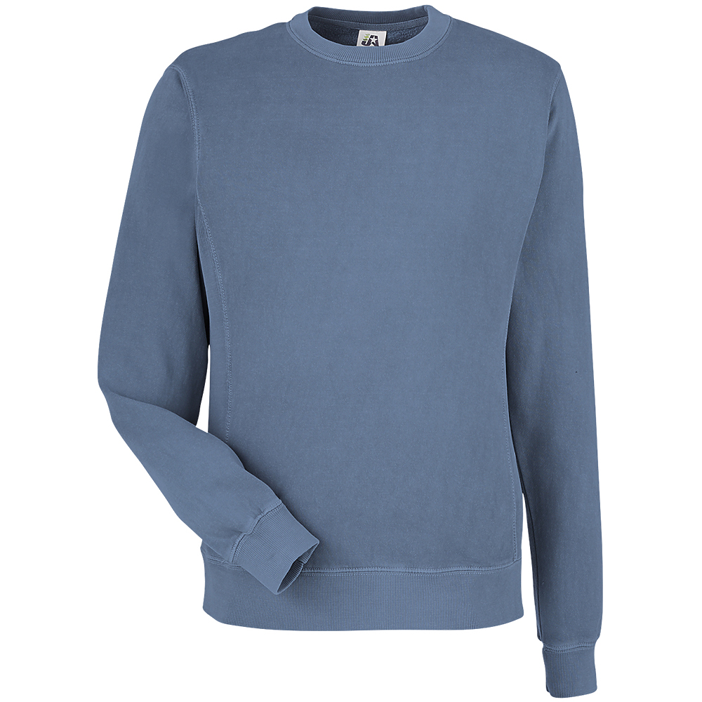 J. America 8731 COMFORT DYE FLEECE CREW