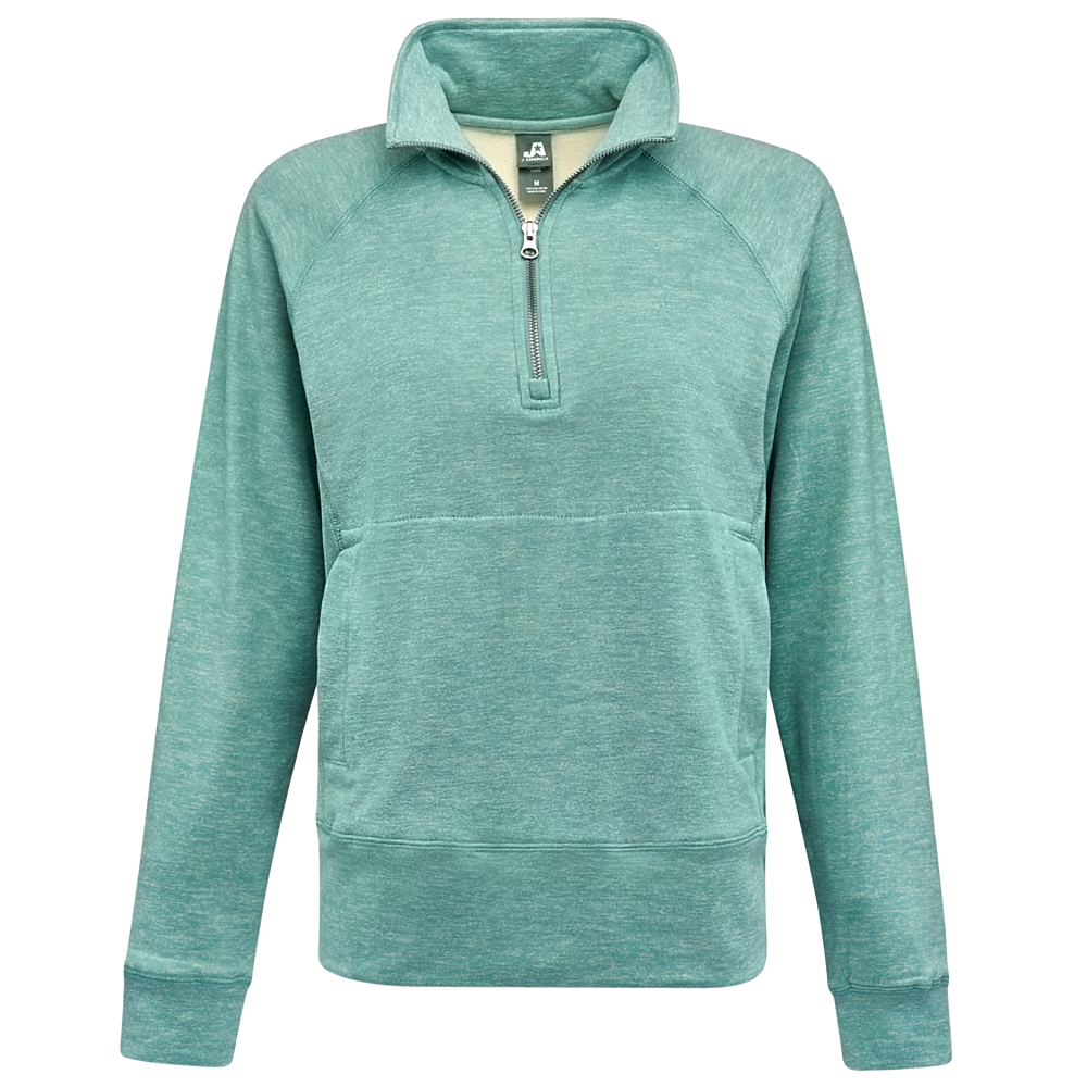 J. America 8743 LADIES ELECTRIC FLCE 1/4 ZIP