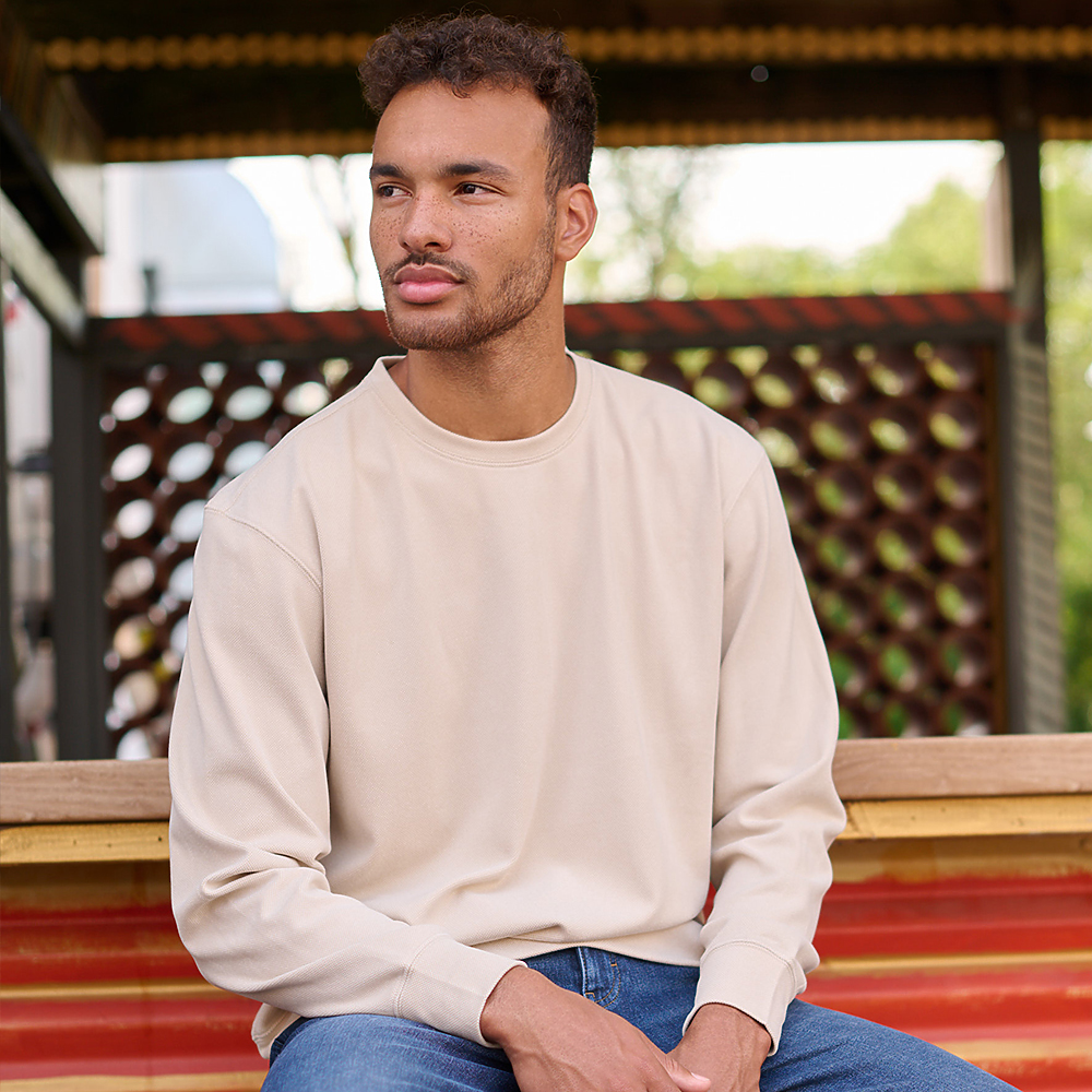 j. america 8761 ELEMENT FLEECE CREW