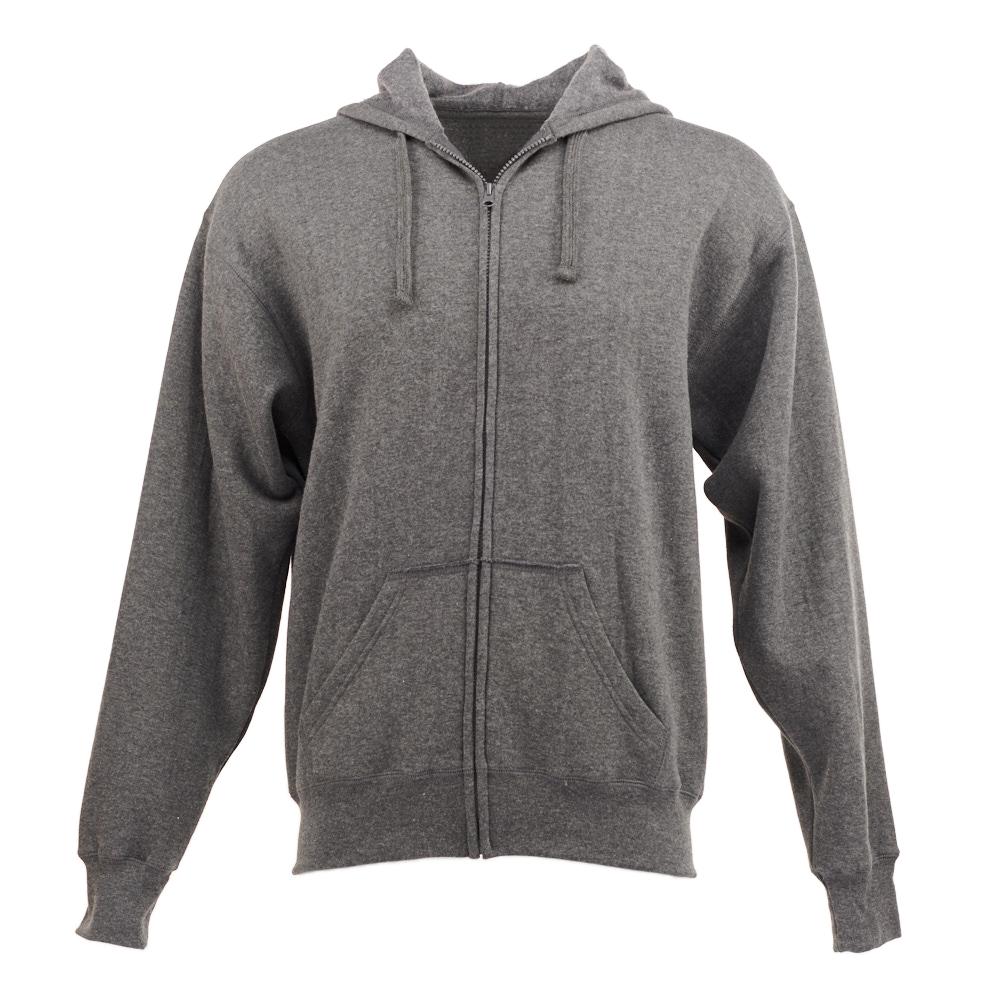 J. America 8821 PREMIUM FULL ZIP FLEECE HOOD