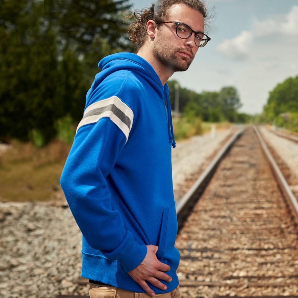 j. america 8847 VINTAGE ATHLETIC HOOD