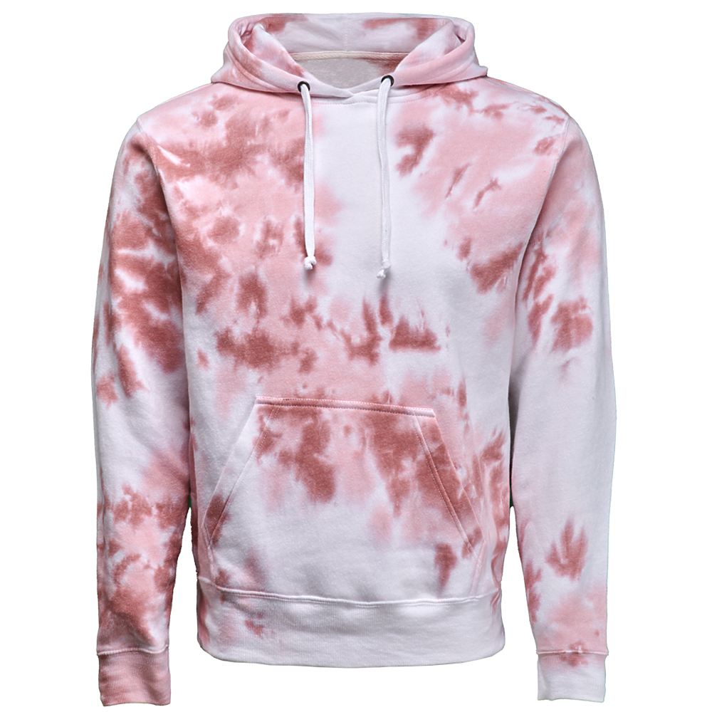 J. America 8861 TIE-DYE FLEECE HOOD