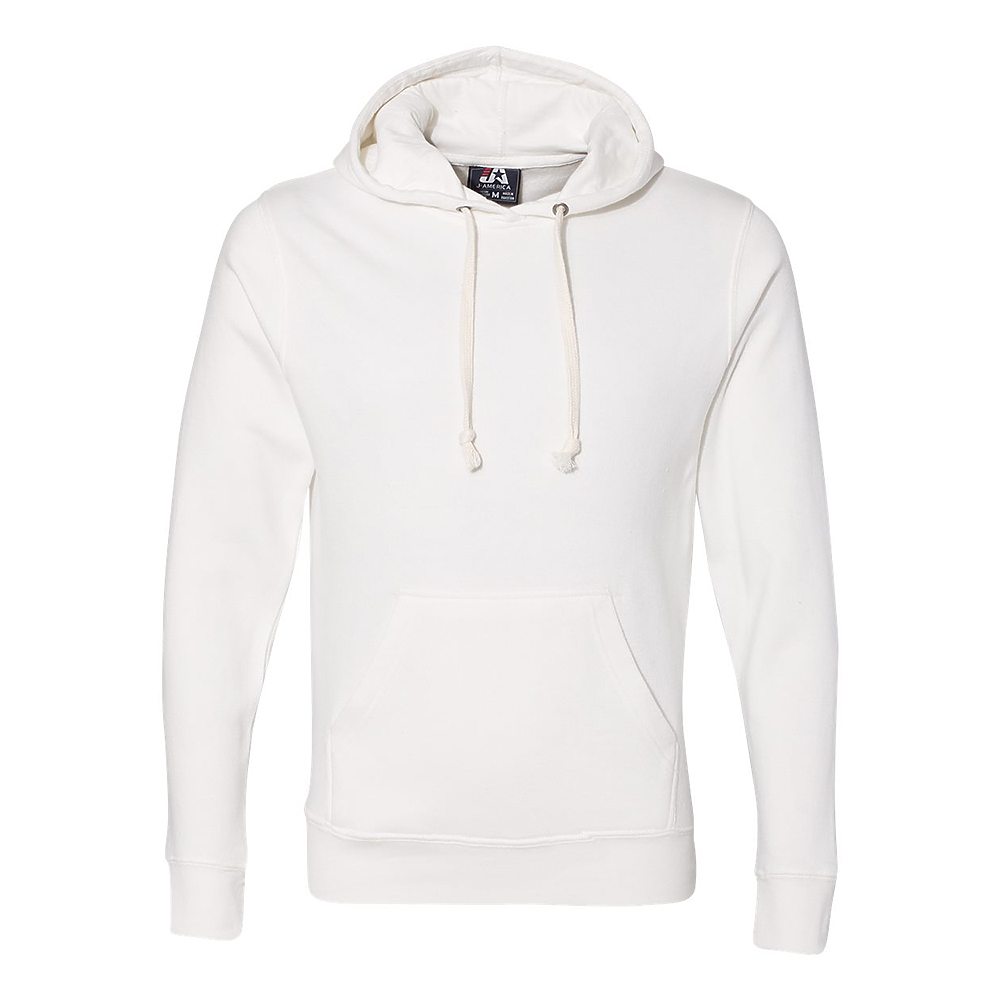 J. America 8871 TRI-BLEND PULLOVER FLEECE HOOD