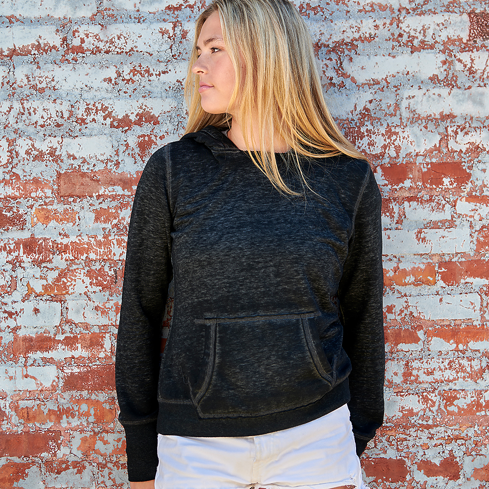 j. america 8912 LADIES ZEN PULLOVER HOOD