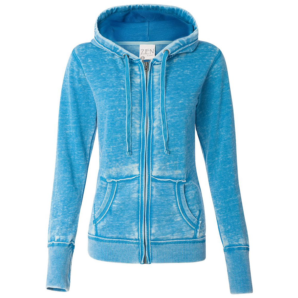J. America 8913 LADIES ZEN FULL ZIP HOOD
