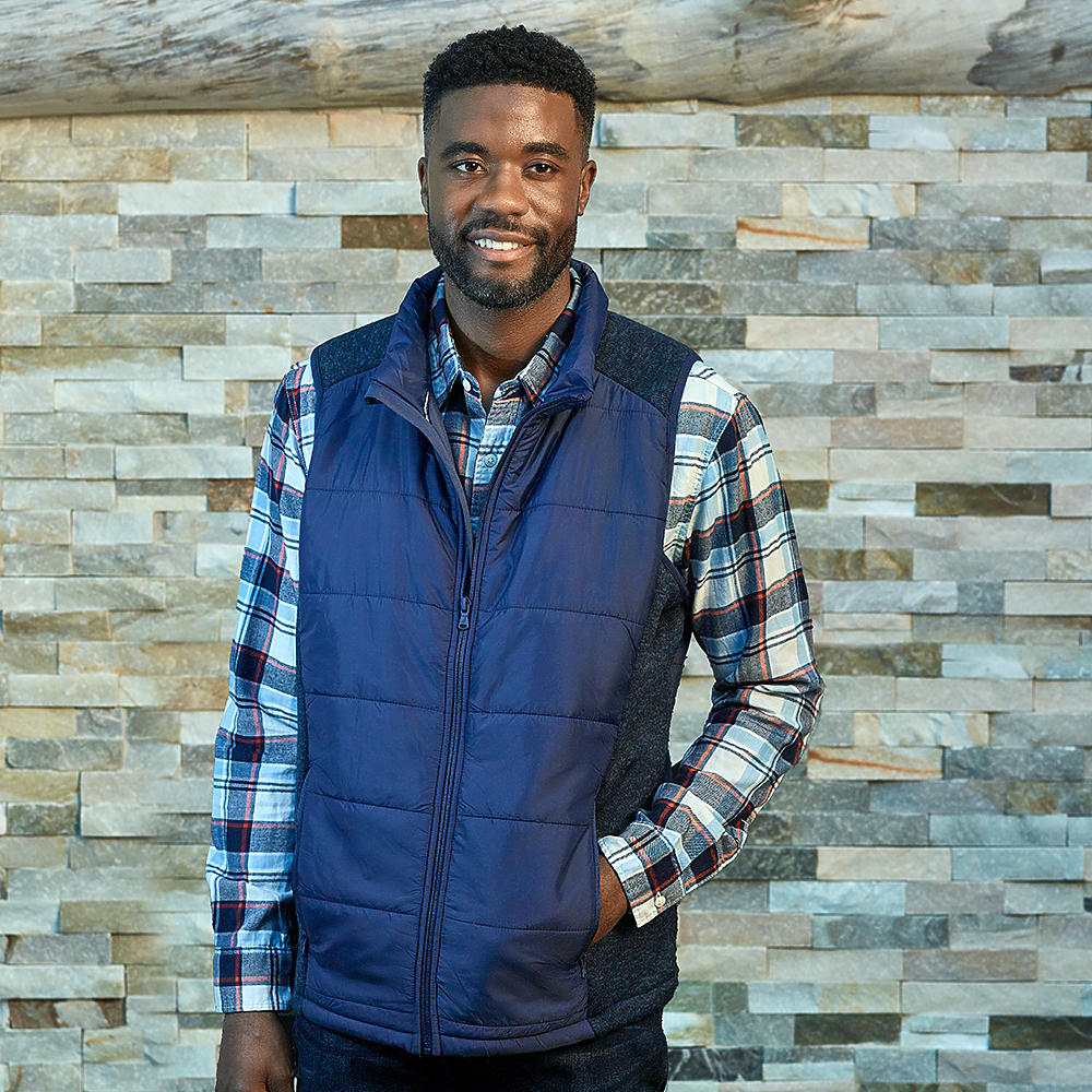 j. america n17946 MENS HARBOR PUFFER VEST