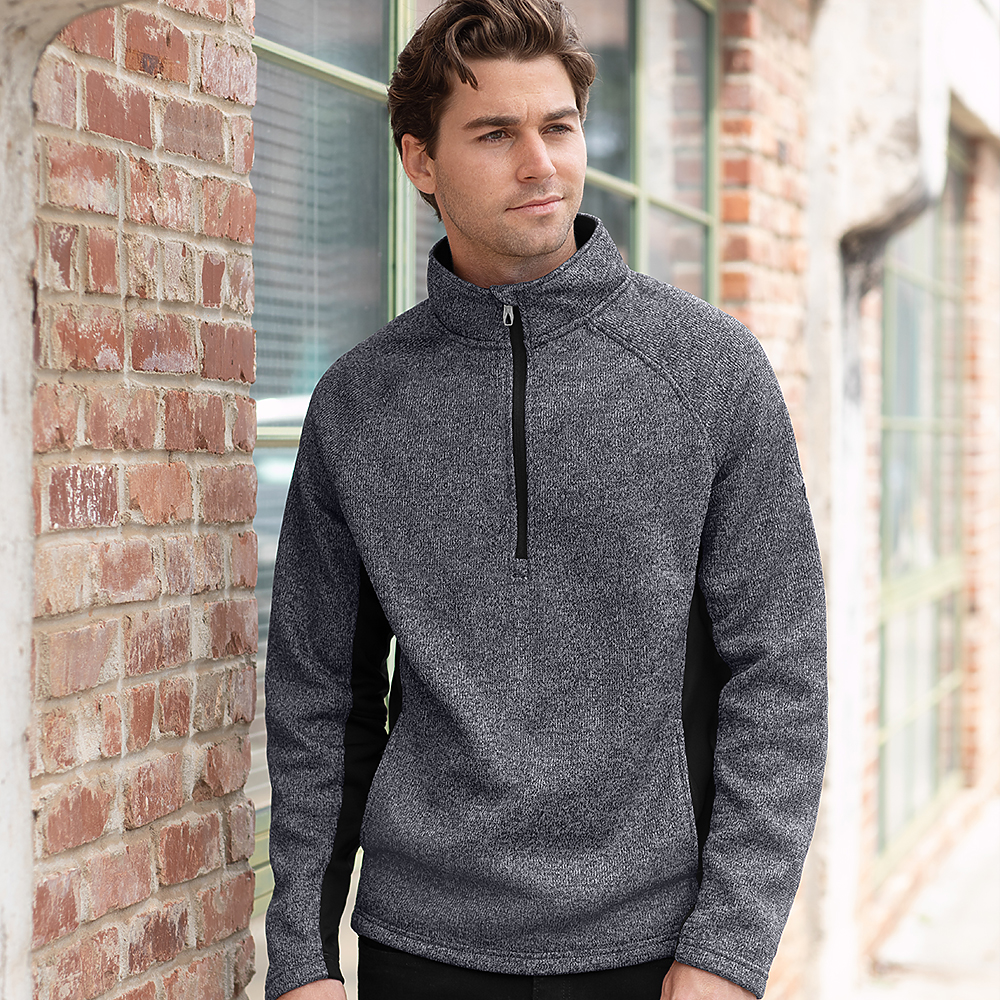 j. america s16561 CONSTANT 1/2 ZIP SWEATER