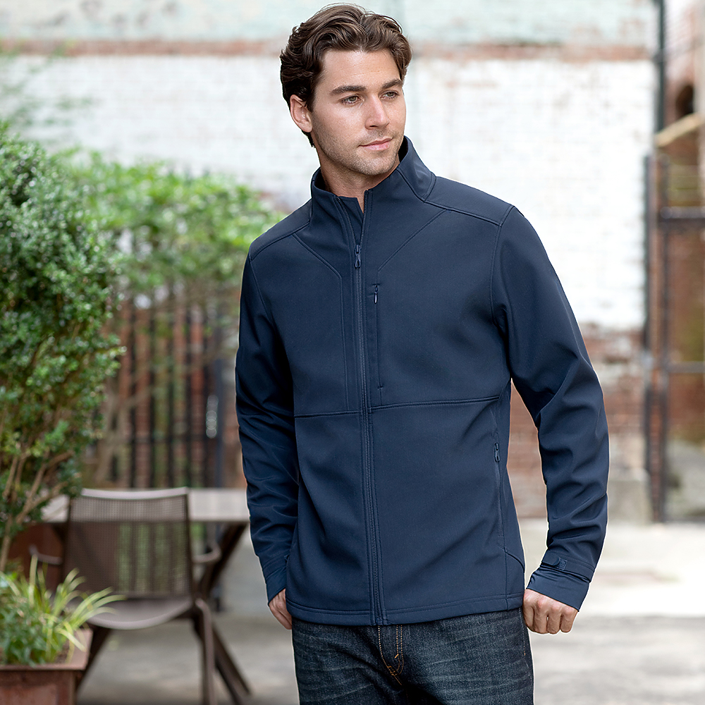 j. america s17742 MENS SOFTSHELL TOURING JACKET