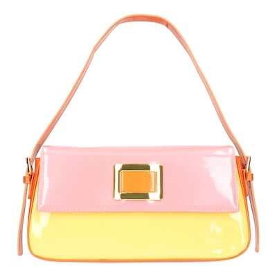 J. Reneé 10523 PAPYO PINK/YELLOW/ORANGE PATENT