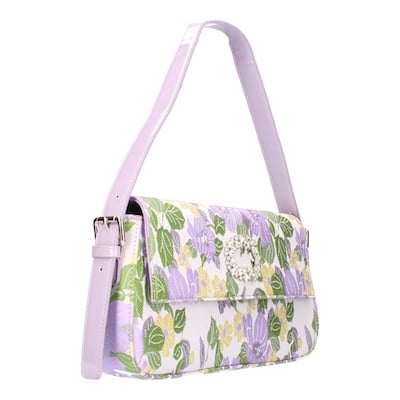 j. reneé 10524 FALGY LILAC/GREEN/YELLOW FLORAL