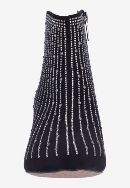 J. Reneé ALANNI SUBLK BLACK SUEDE/STONES