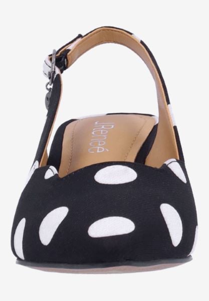 J. Reneé ANARA FABLW BLACK/WHITE POLKA DOT
