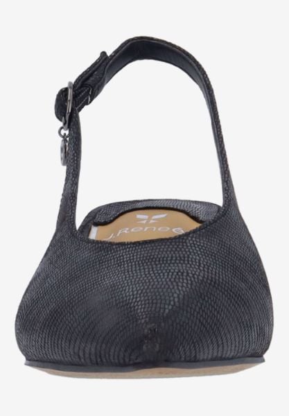 J. Reneé DARRA RPBLK BLACK LIZARD PRINT