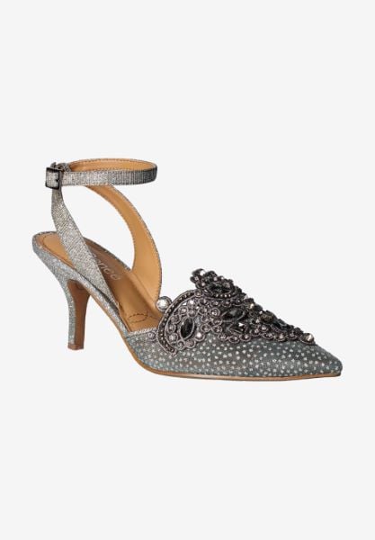 j. reneé DESDEM GFPEW PEWTER SNOW DOT/GLITTER