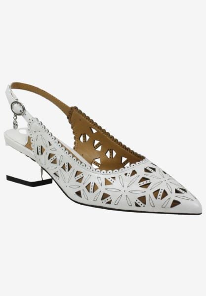 j. reneé ELODEN KIWHT WHITE KIDSKIN