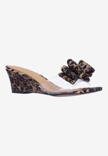 j. reneé ERIS VICBB CLEAR/BROWN/BLACK ANIMAL PRINT