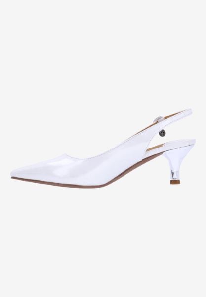 J. Reneé FERRYA PAWHT WHITE PATENT