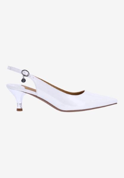 J. Reneé FERRYA PAWHT WHITE PATENT