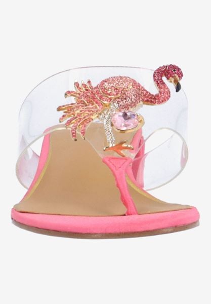 J. Reneé FLAMI VICPN CLEAR/PINK SHANTUNG