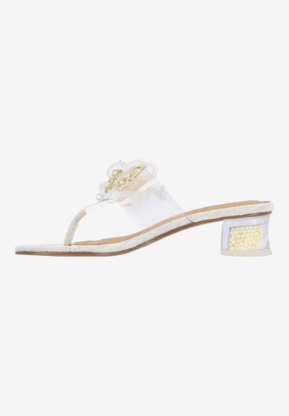 J. Reneé FLOWER VICWG CLEAR/WHITE/GOLD LINEN