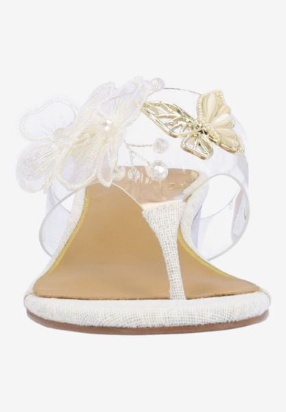 J. Reneé FLOWER VICWG CLEAR/WHITE/GOLD LINEN