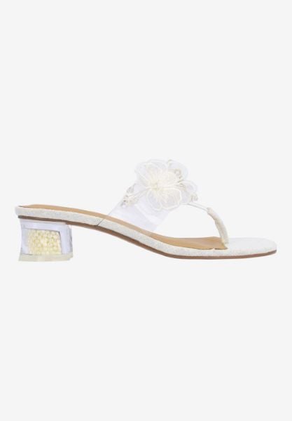 J. Reneé FLOWER VICWG CLEAR/WHITE/GOLD LINEN