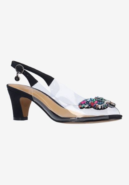 j. reneé GLORIA VICBB CLEAR/BLACK/BRIGHT MULTI