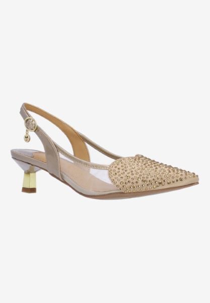 j. reneé GWYN PABGE BEIGE PATENT/SATIN/MESH
