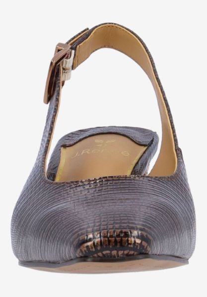 J. Reneé HADYN RPCOG COGNAC LIZARD PRINT