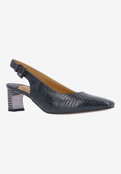 j. reneé HADYN RPNVY NAVY LIZARD PRINT