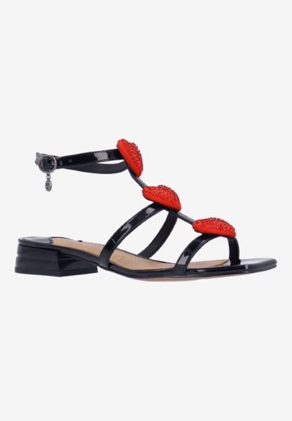 j. reneé HEARTL PABLR BLACK PATENT/RED