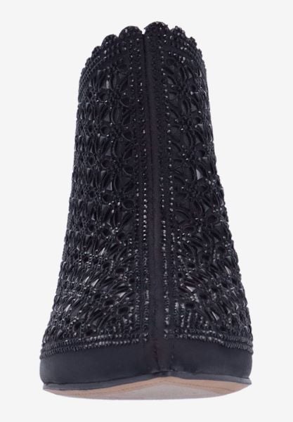 J. Reneé JACINT SABLK BLACK SATIN/STONES