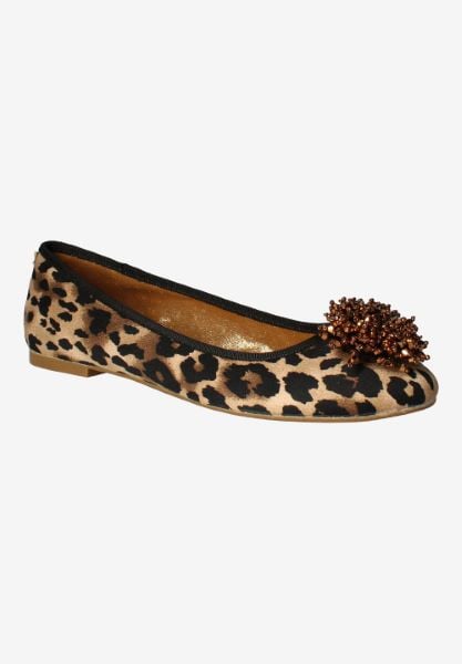 j. reneé JANNAT APBRB BROWN/BLACK ANIMAL PRINT