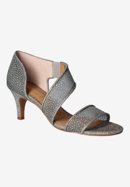 j. reneé JIVIKA FAPEW PEWTER SNOW DOT/GLITTER