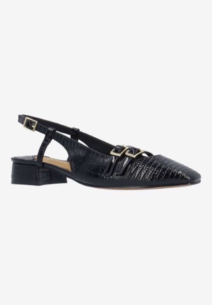 j. reneé JOVANA RPBLK BLACK LIZARD PRINT