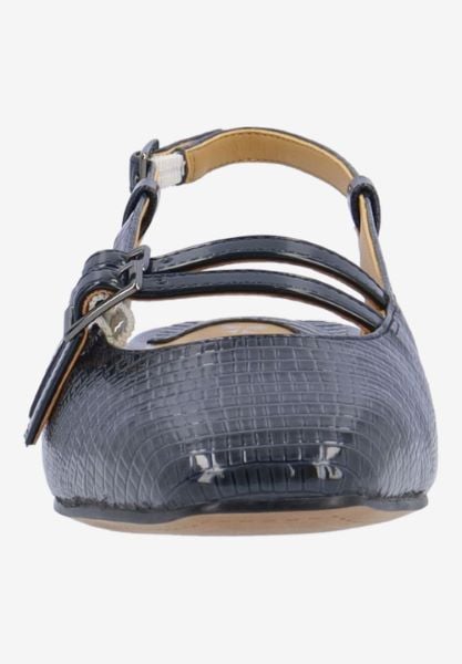 J. Reneé JOVANA RPNVY NAVY LIZARD PRINT