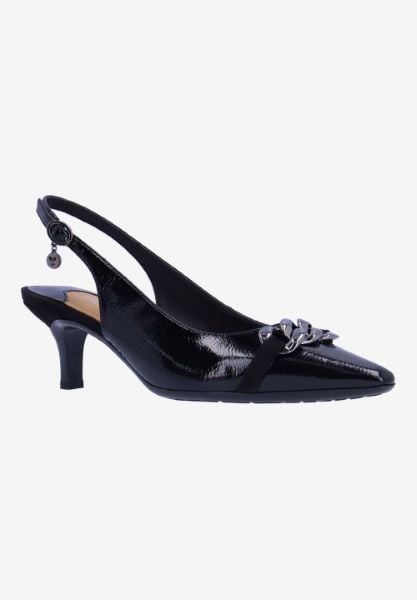 j. reneé KALLAN PABLK BLACK PATENT/SUEDE