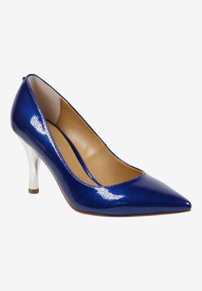 j. reneé KANAN PACOB COBALT BLUE PATENT