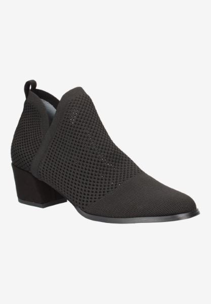 j. reneé KANISH FABLK BLACK KNIT FABRIC